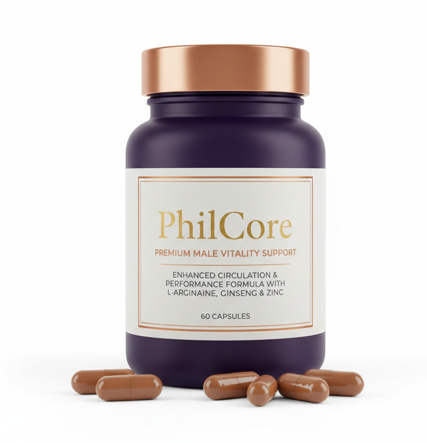 PhilCore - Supliment pentru bărbați, cutie cu 60 capsule